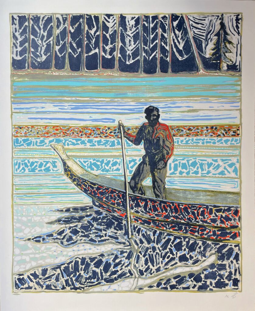 Billy Childish - sailish fisherman, 2020 - Pinto Gallery