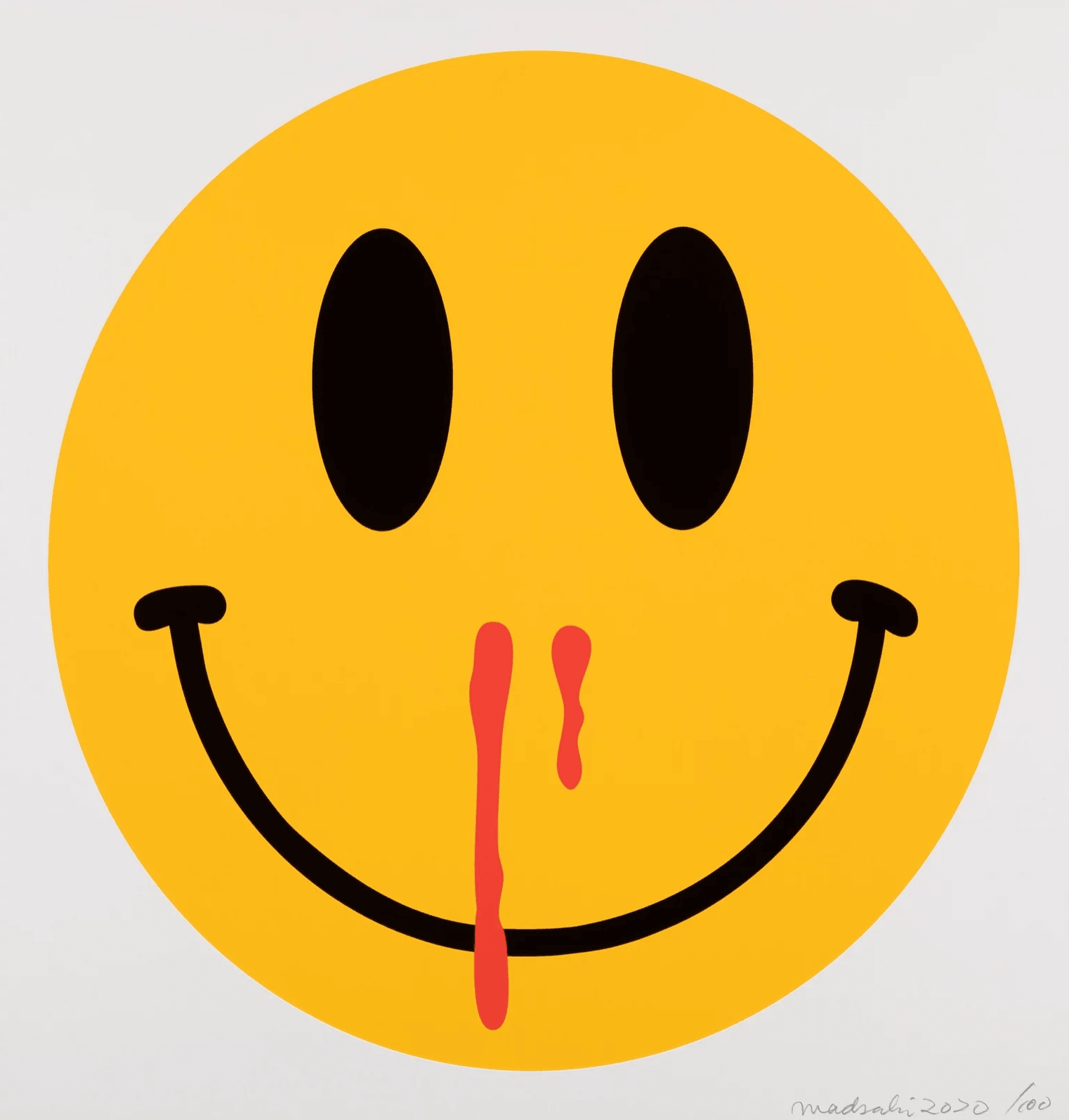 MADSAKI | Happiness Overdose (Yellow), 2020 – Pinto Gallery
