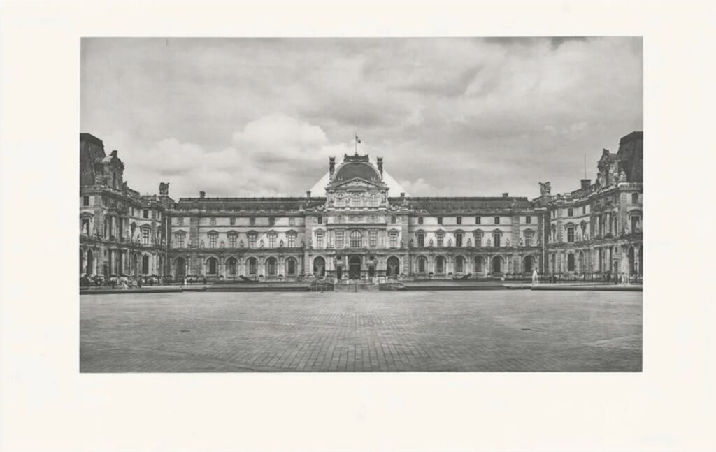 JR - Le Louvre revu par JR, (photo héliogravure noir et blanc), 2016 - Pinto Gallery