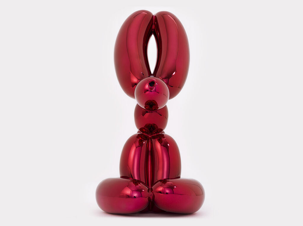 Jeff Koons - Balloon Rabbit (Red), 2017 - Pinto Gallery