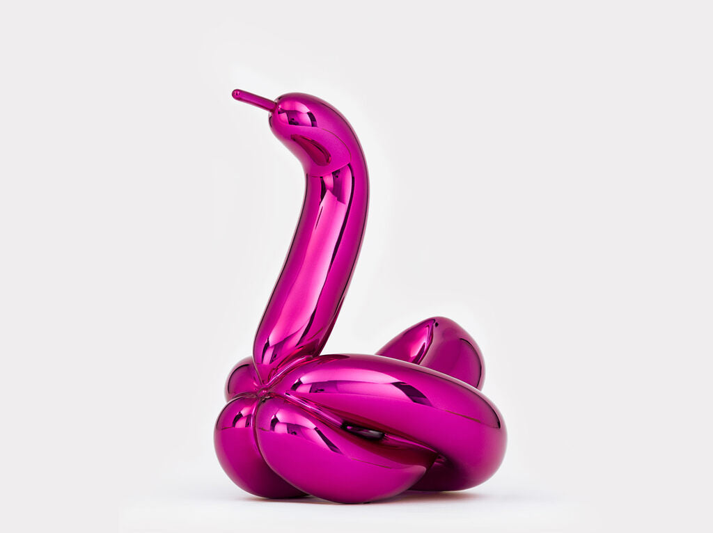 Jeff Koons - Balloon Swan (Magenta), 2017 - Pinto Gallery