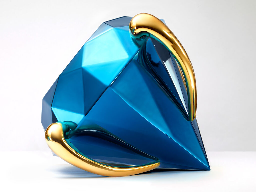 Jeff Koons - Diamond (Blue), 2023 - Pinto Gallery