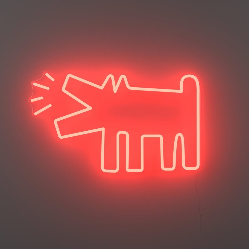 Keith Haring - Barking Dog, 2022 - Pinto Gallery