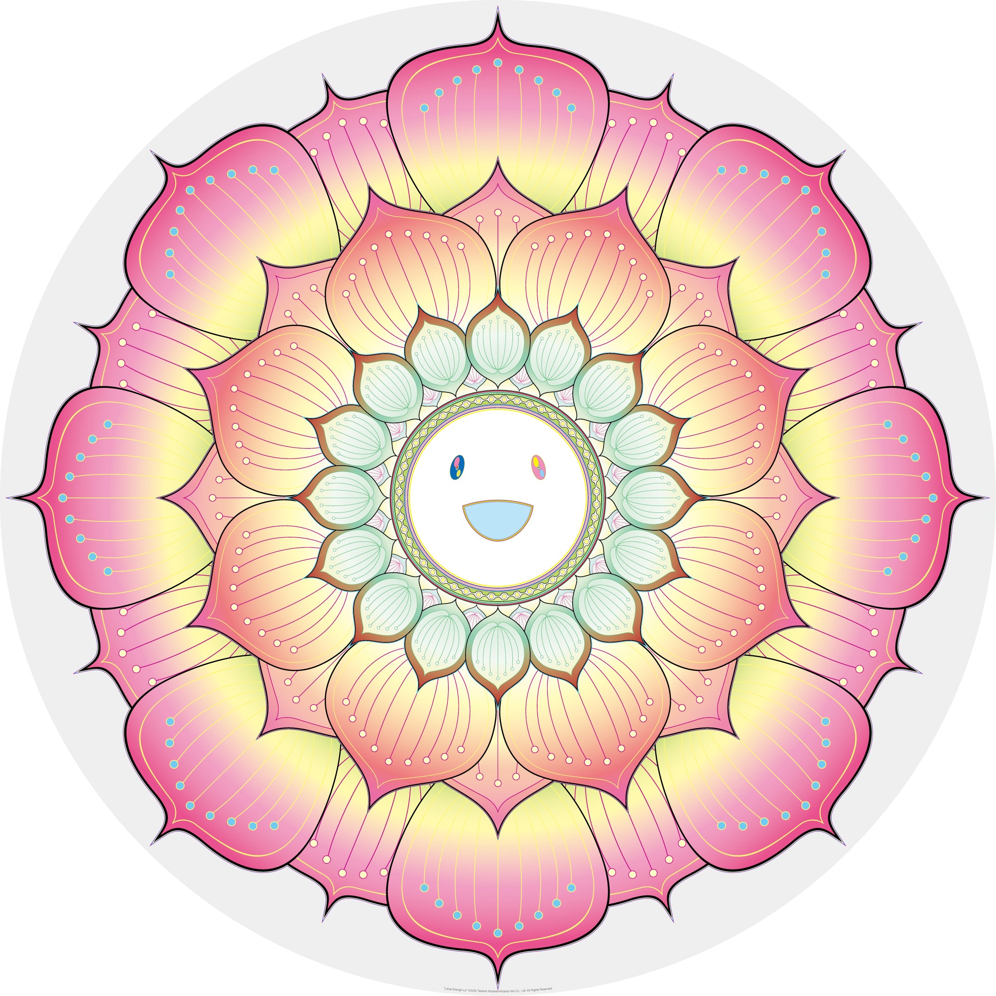 PSA10 村上隆 Lotus Shangri-La Takashi Murakami | Lotus Shangri-La, 2026 – Pinto Gallery
