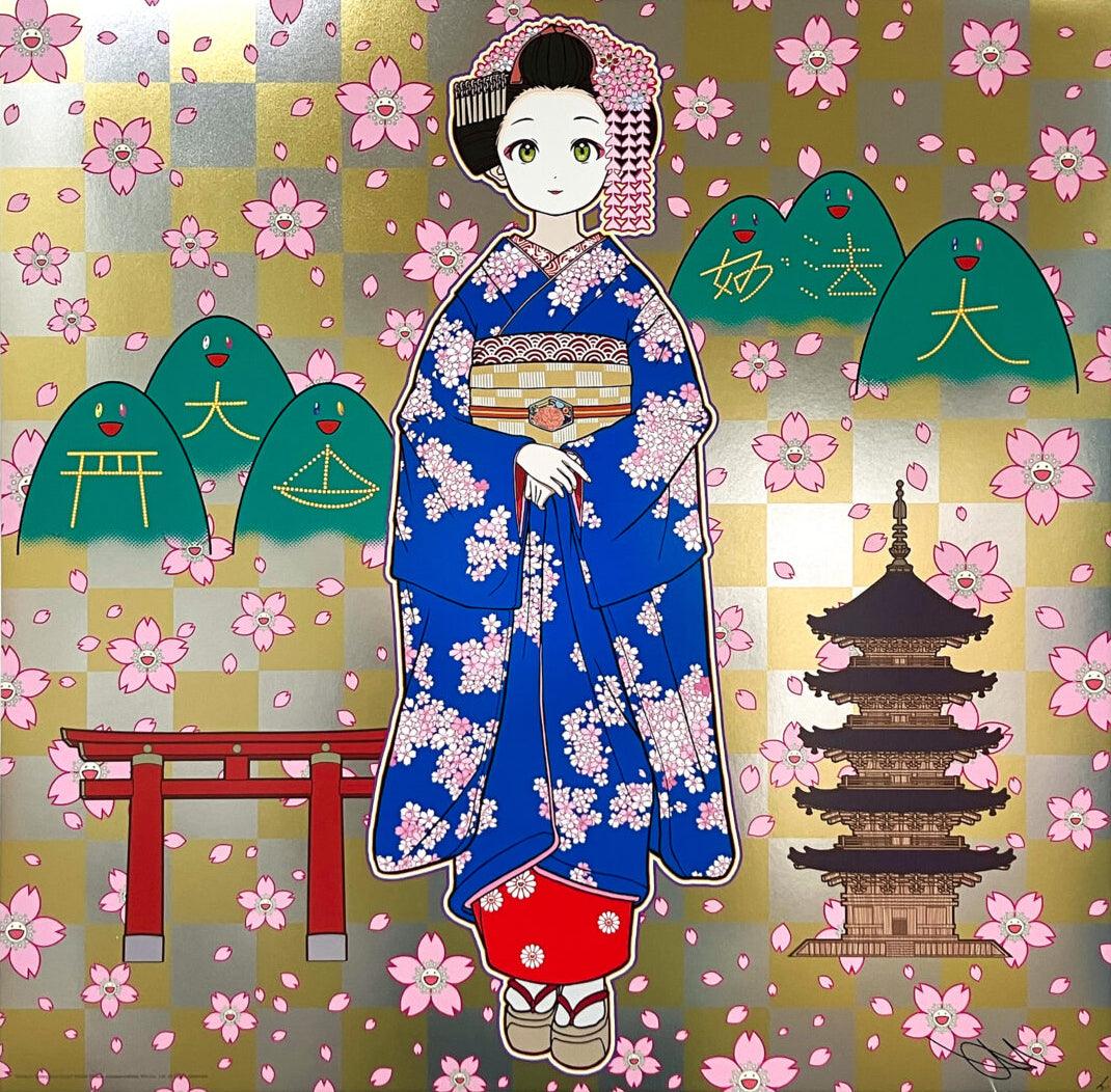 Takashi Murakami | Maiko in Springtime Kyoto, 2024 – Pinto Gallery