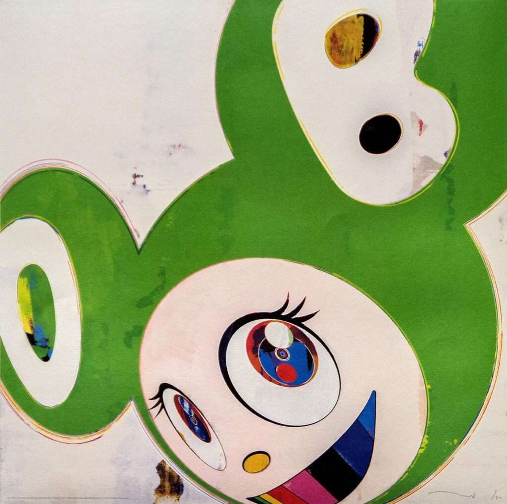 Takashi Murakami - And Then, and then, and then, and then/Green Truth, 2006 - Pinto Gallery