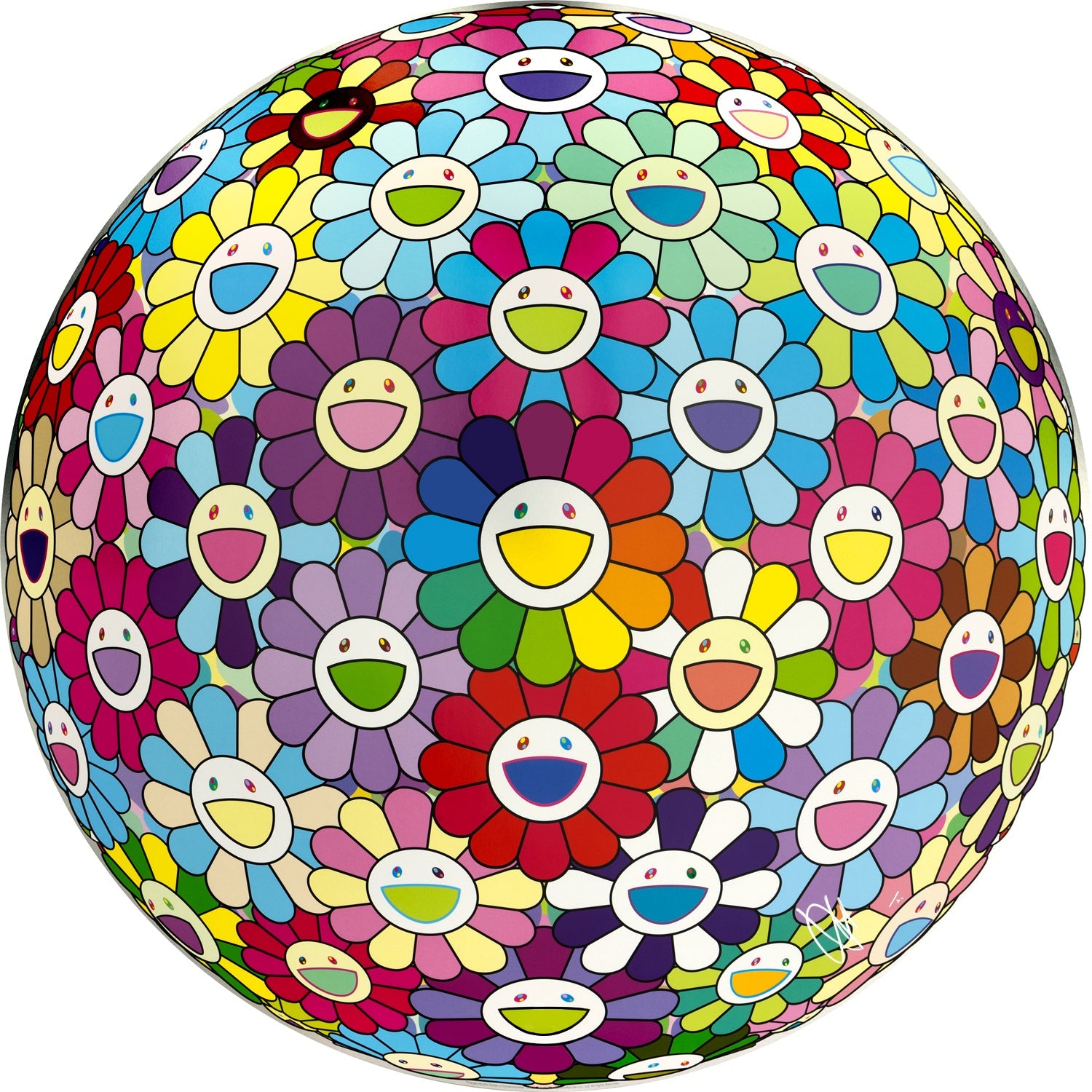 Takashi Murakami - Charge into the Center of Consciousness, 2023 - Pinto Gallery