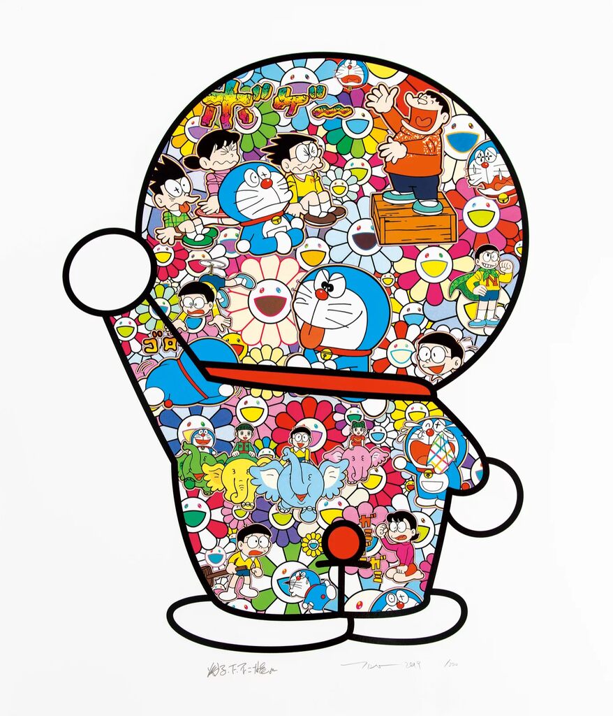 Takashi Murakami, Fujiko Fujio - Doraemon's Daily Life, 2019 - Pinto Gallery