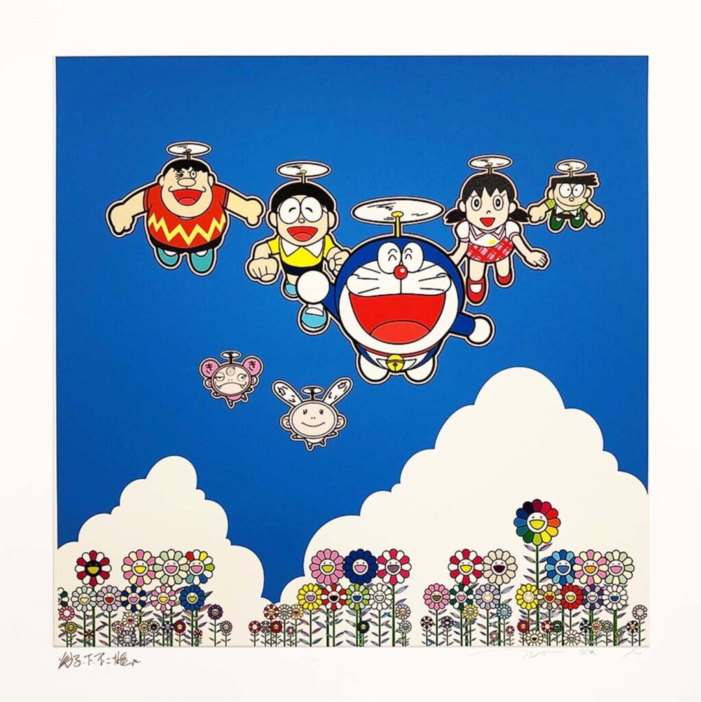 Takashi Murakami, Fujiko Fujio - Wouldn’t It Be Nice If We Could Do This and That, 2021 - Pinto Gallery