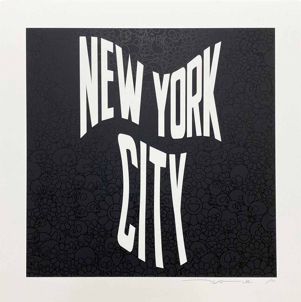 Takashi Murakami - NEW YORK CITY The Pitch black Before Dawn, 2021 - Pinto Gallery