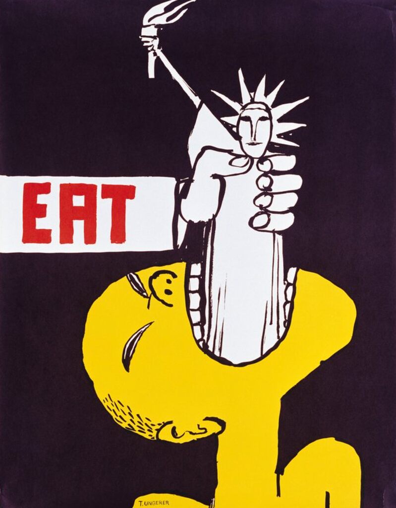 Tomi Ungerer - Eat, 1967 - Pinto Gallery