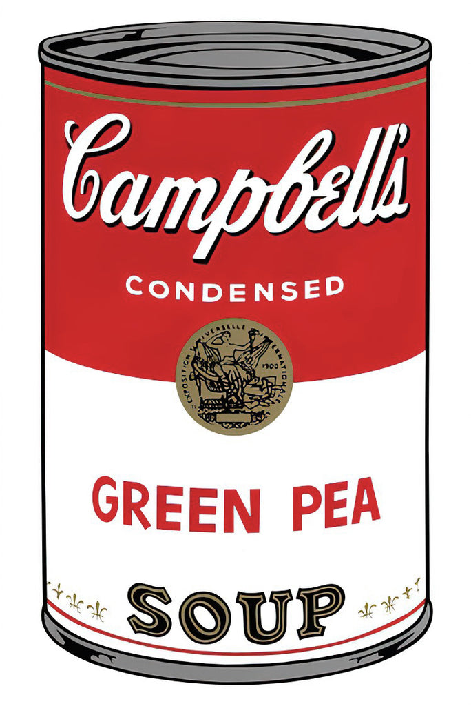 Andy Warhol - Campbell's Soup Can 11.50 (Green Pea), 1960s printed after - Pinto Gallery