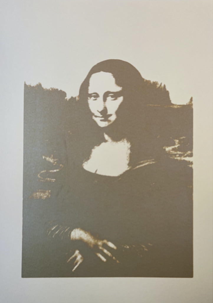 Andy Warhol - Mona Lisa - Metallic, 1967 printed later - Pinto Gallery