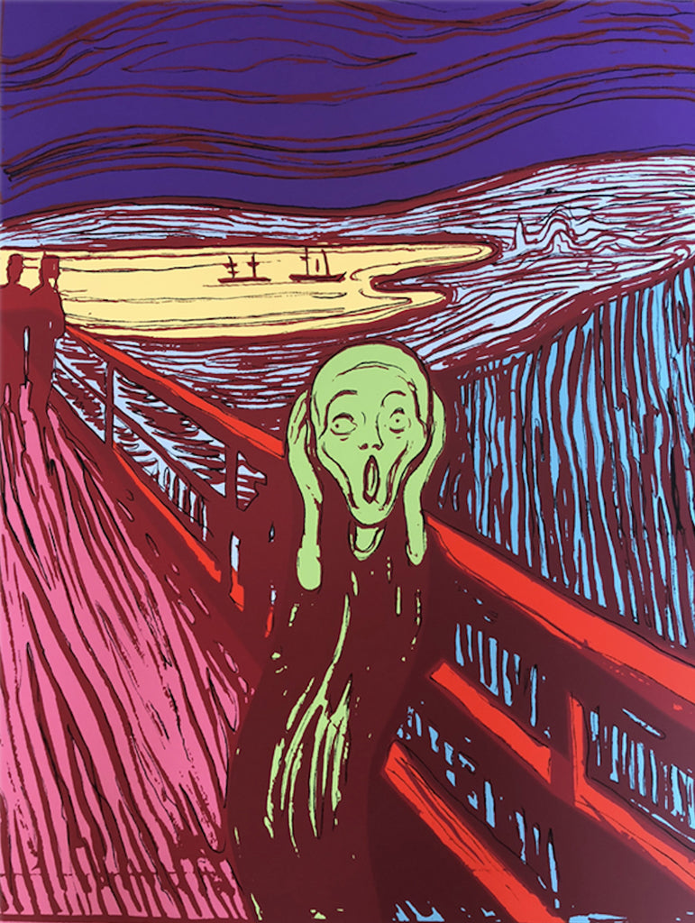 Andy Warhol - The Scream - Green, 1967 printed later - Pinto Gallery