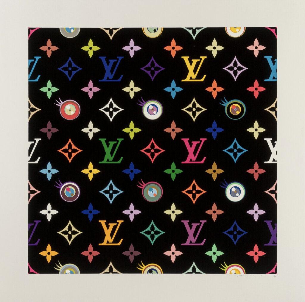 鑑定書付ルイヴィトン と村上隆さんのコラボ eye love SUPERFLAT Takashi Murakami | Eye Love SUPERFLAT < Black >, 2003