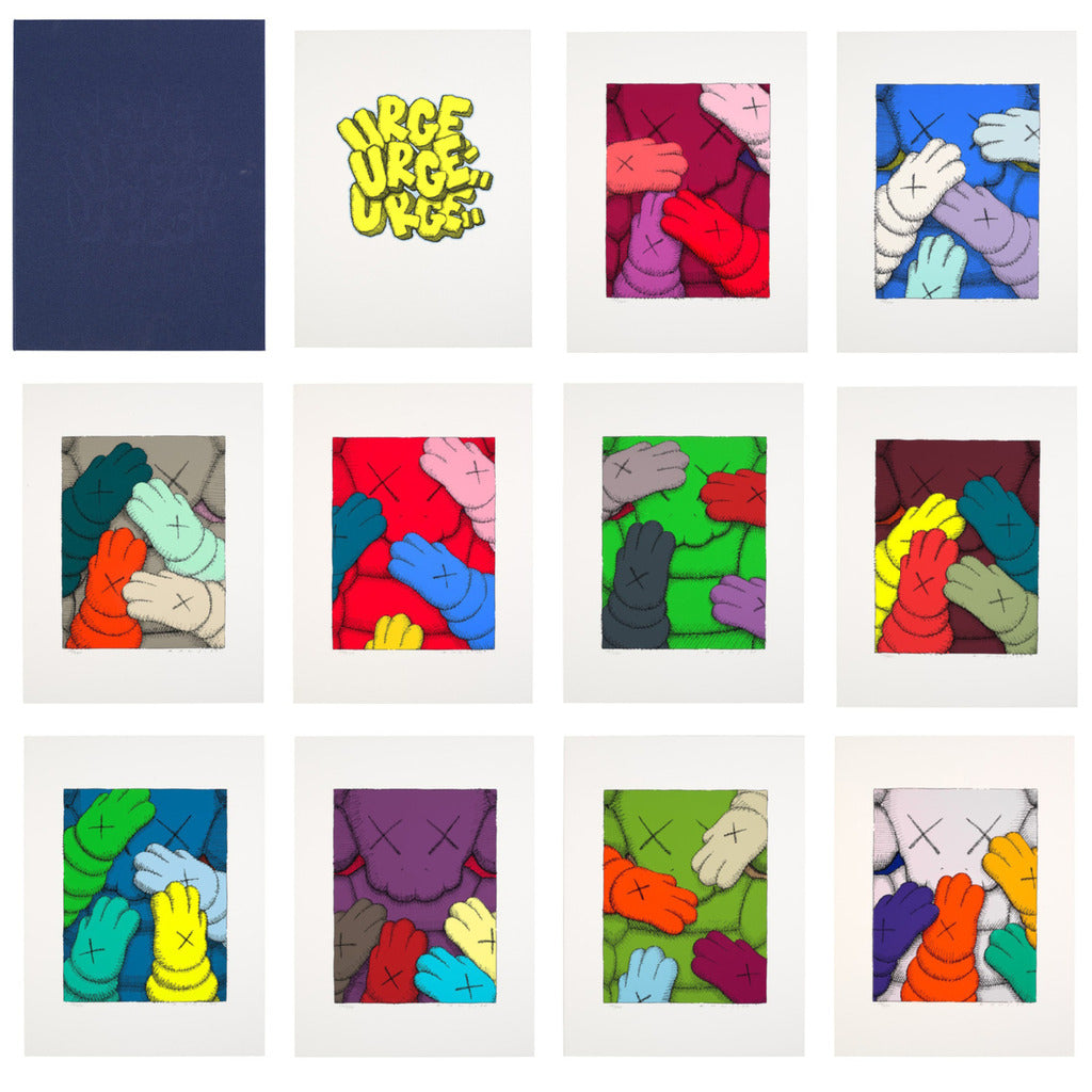 KAWS - URGE (Portfolio set of 10 prints + 1 bonus print), 2020 - Pinto Gallery