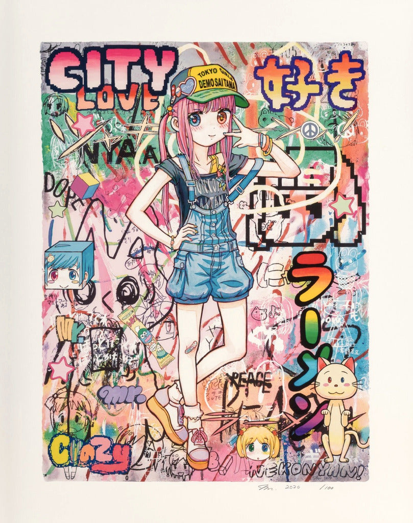 Mr. - City Girl's new life, 2020 - Pinto Gallery