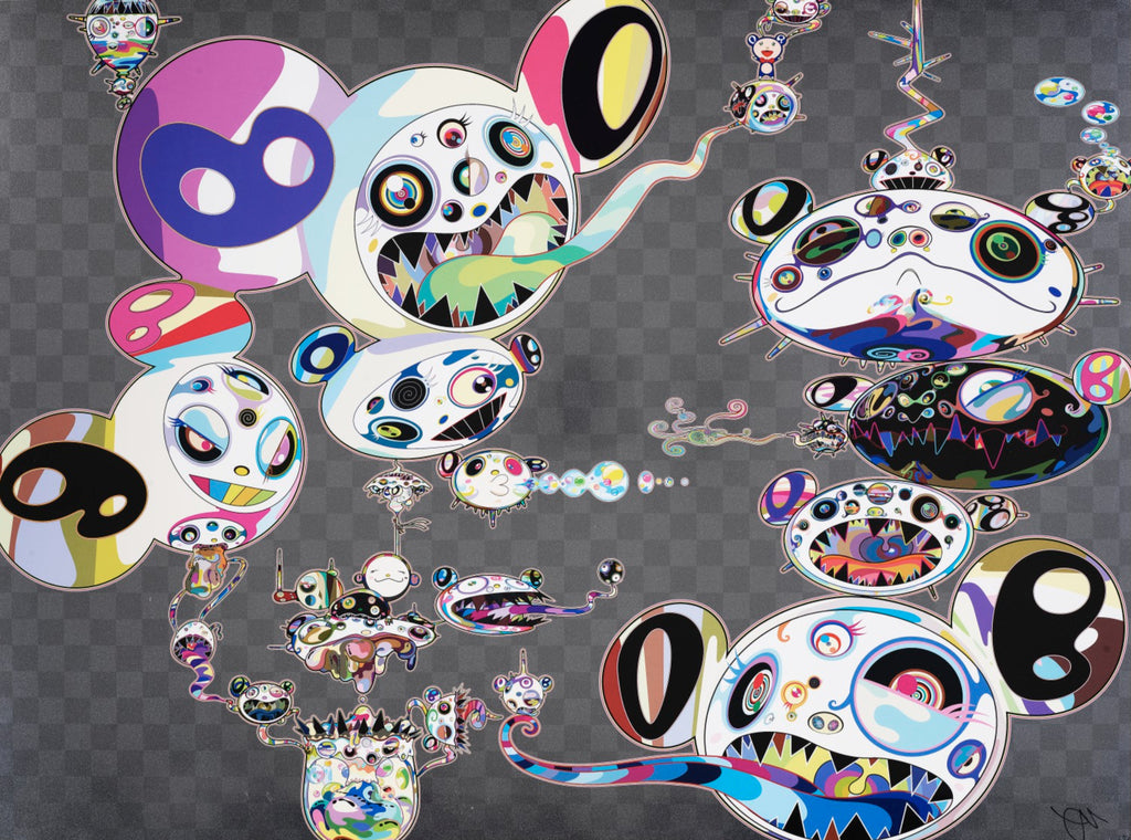 Takashi Murakami - Another Dimension Brushing Against Your Han, 2015 - Pinto Gallery