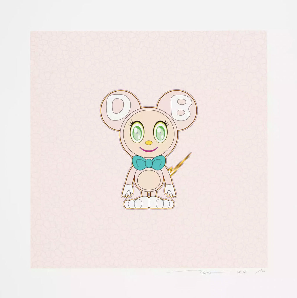 Takashi Murakami - DOB 2020 Light Pink, 2020 - Pinto Gallery