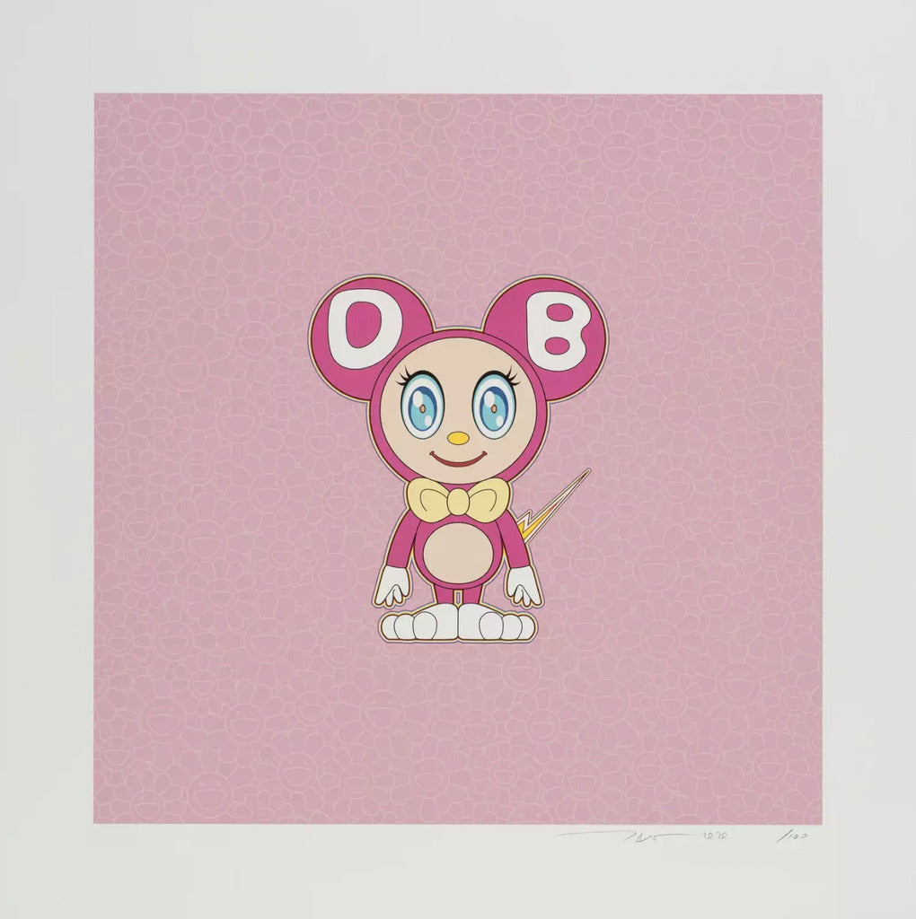 Takashi Murakami - DOB 2020 PINK, 2020 - Pinto Gallery