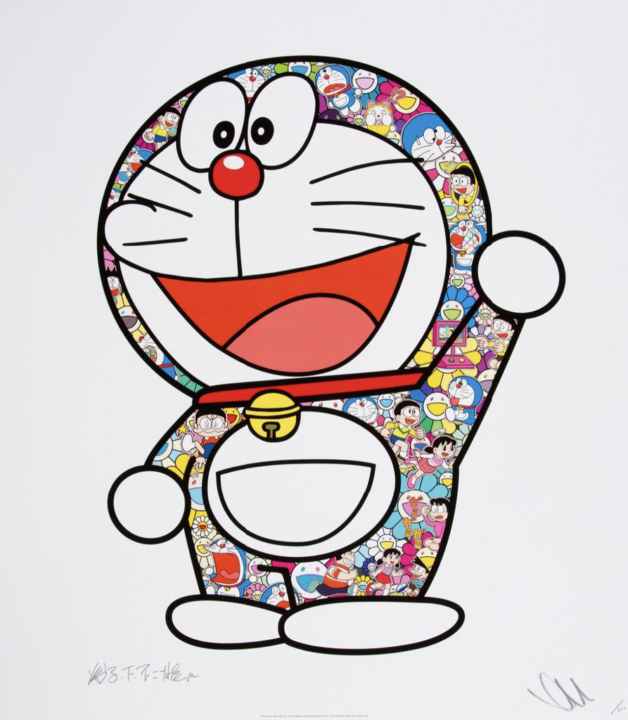 Takashi Murakami - Doraemon: Here We Go!, 2020 - Pinto Gallery