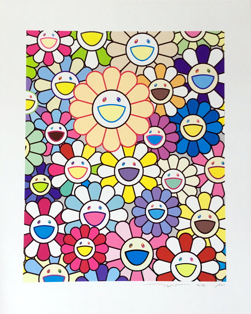 Takashi Murakami - Field of flowers, 2020 - Pinto Gallery