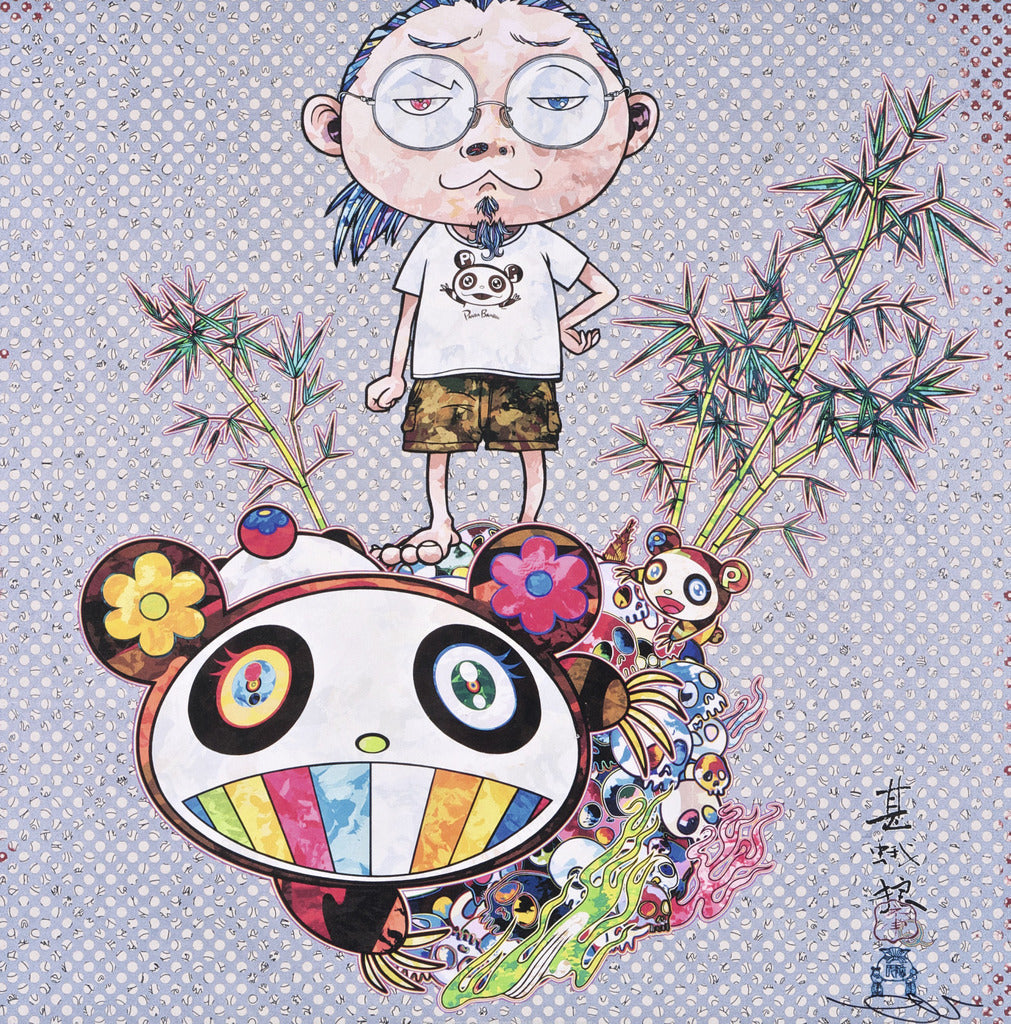 Takashi Murakami - I Met a Panda Family, 2013 - Pinto Gallery