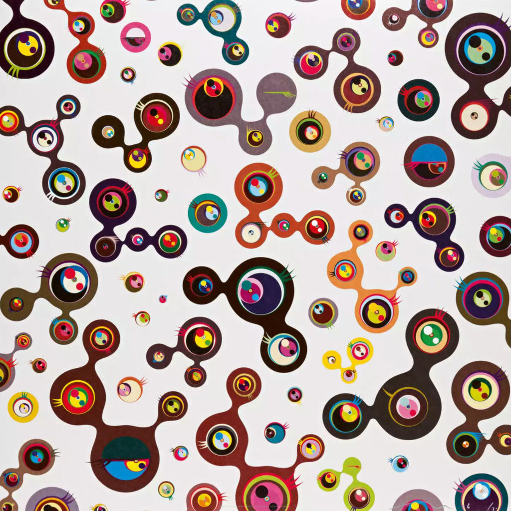 Takashi Murakami - Jellyfish eyes - white 5, 2006 - Pinto Gallery