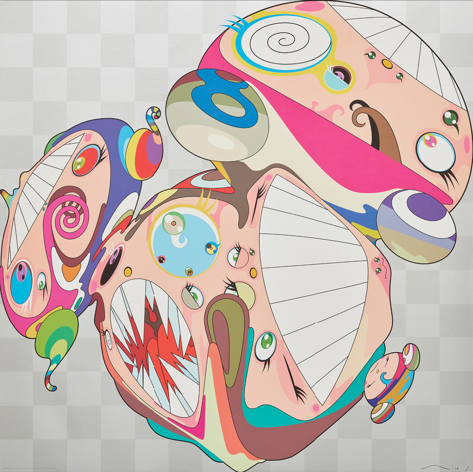 Takashi Murakami - Melting DOB E, 2008 - Pinto Gallery