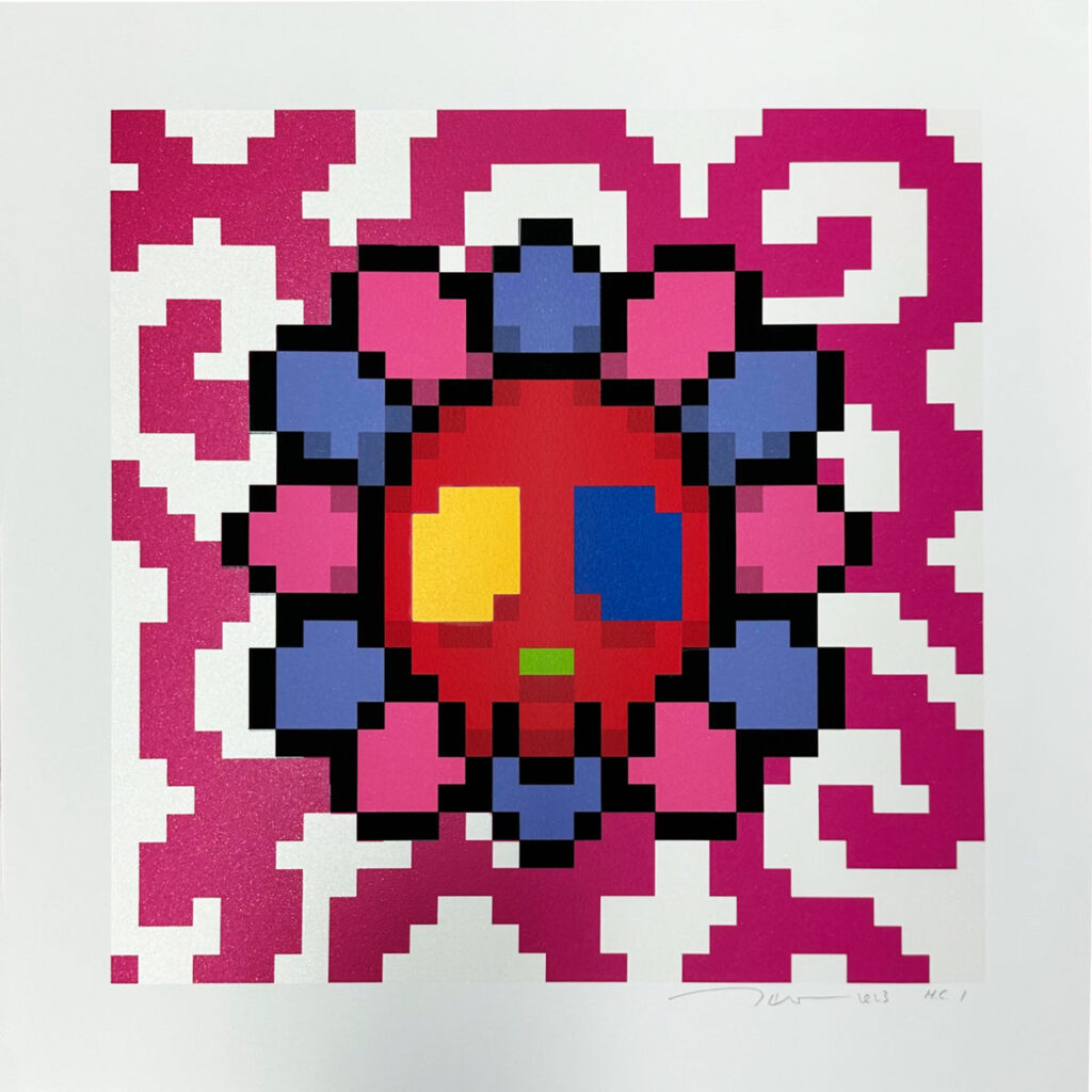 Takashi Murakami - Murakami Flower #3426 skull face, 2023 - Pinto Gallery
