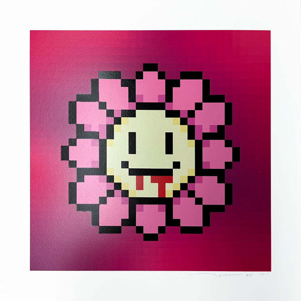 Takashi Murakami - Murakami.Flower #7032 Spitting blood, 2023 - Pinto Gallery