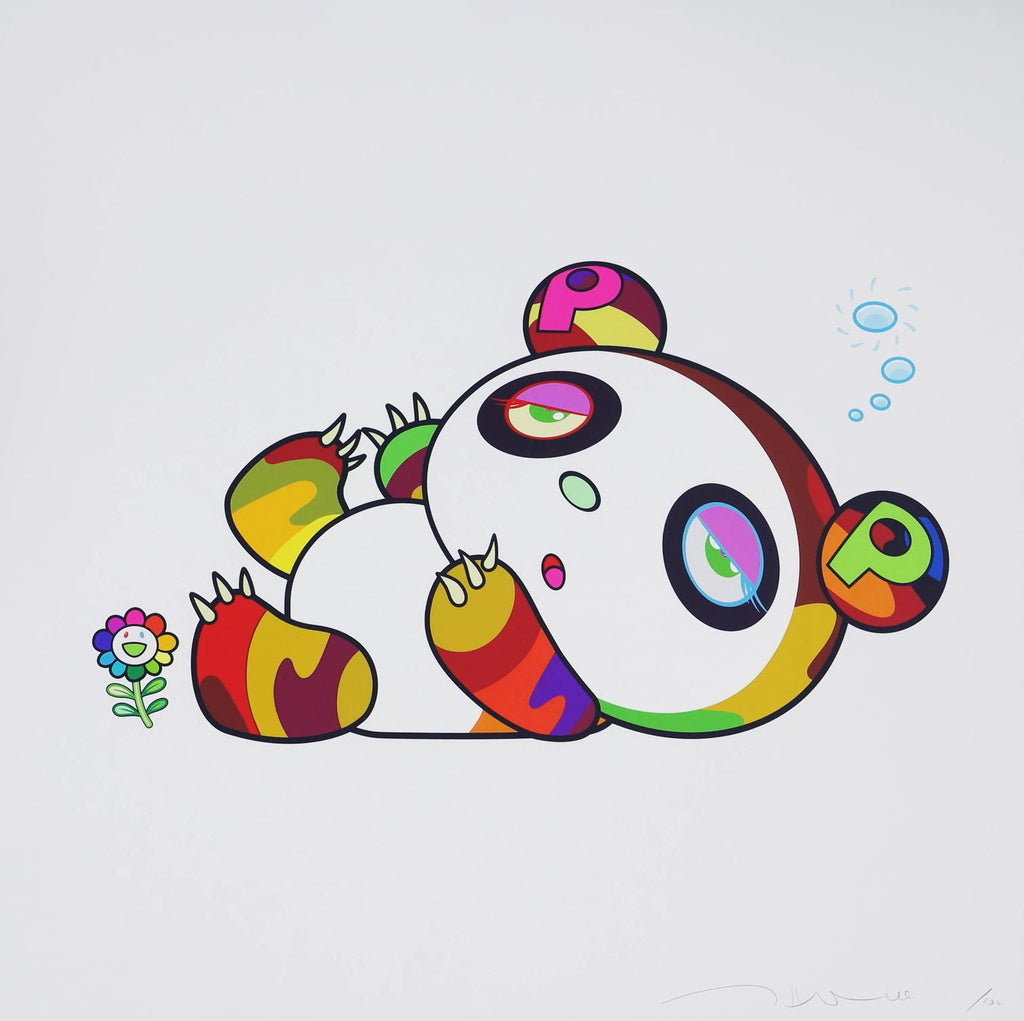 Takashi Murakami - Panda Cub, Sleepy Time, 2020 - Pinto Gallery