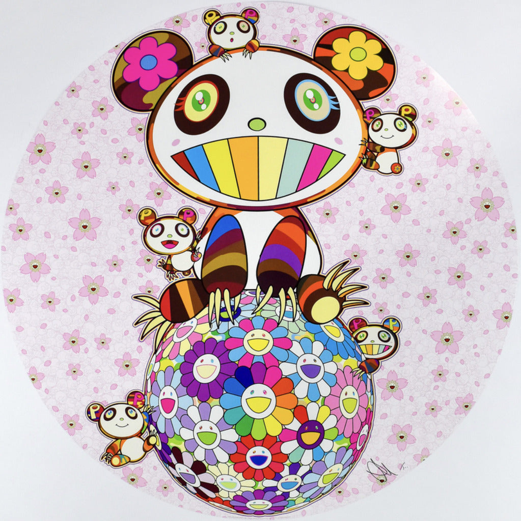 Takashi Murakami - Sakura & panda, 2020 - Pinto Gallery