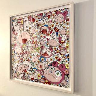 Takashi Murakami - There's bound to be difficult times There's bound to be sad times but we won't lose heart; we'd rather not cry, so laugh, we will!, 2018 - Pinto Gallery