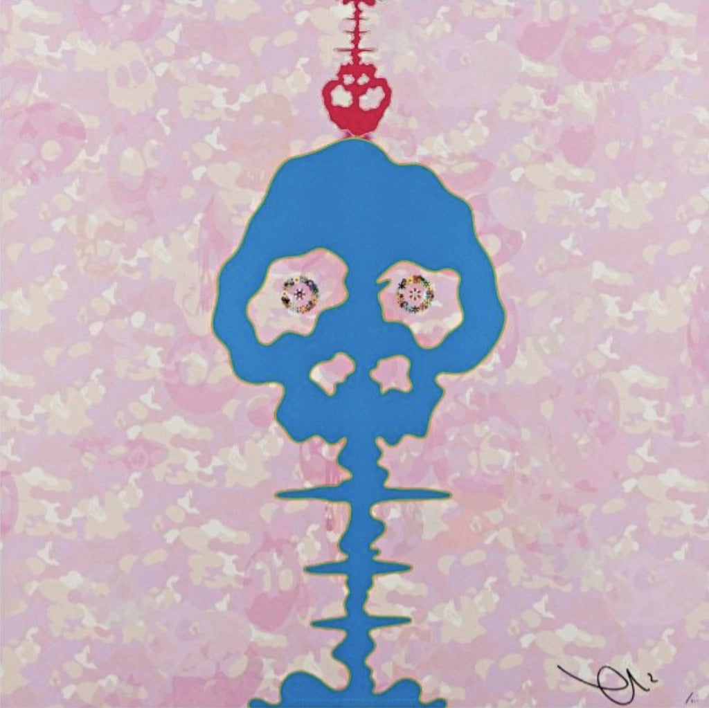 Takashi Murakami - Time Bokan (Camouflage Pink), 2011 - Pinto Gallery