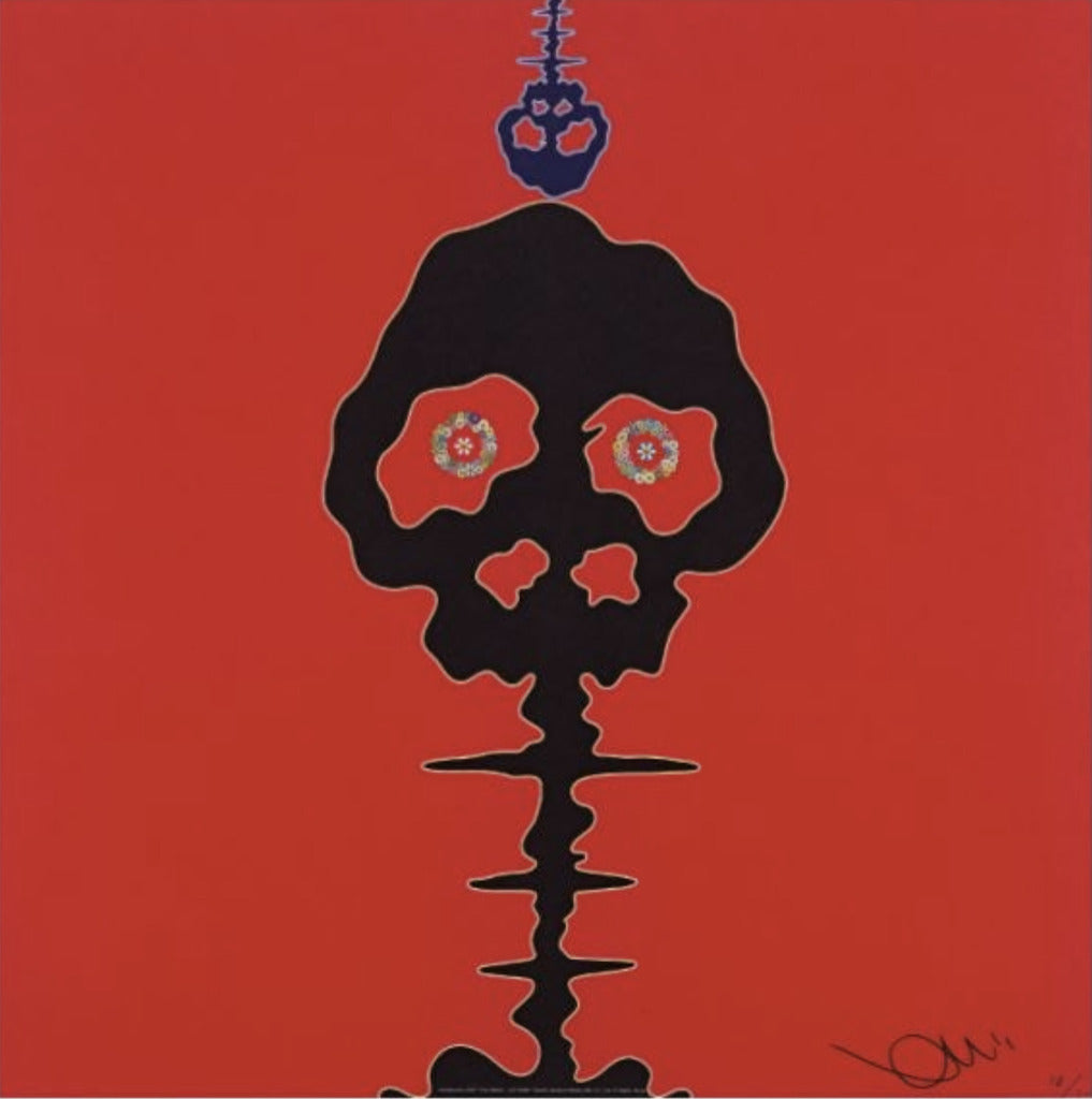 Takashi Murakami - Time Bokan (Red), 2011 - Pinto Gallery