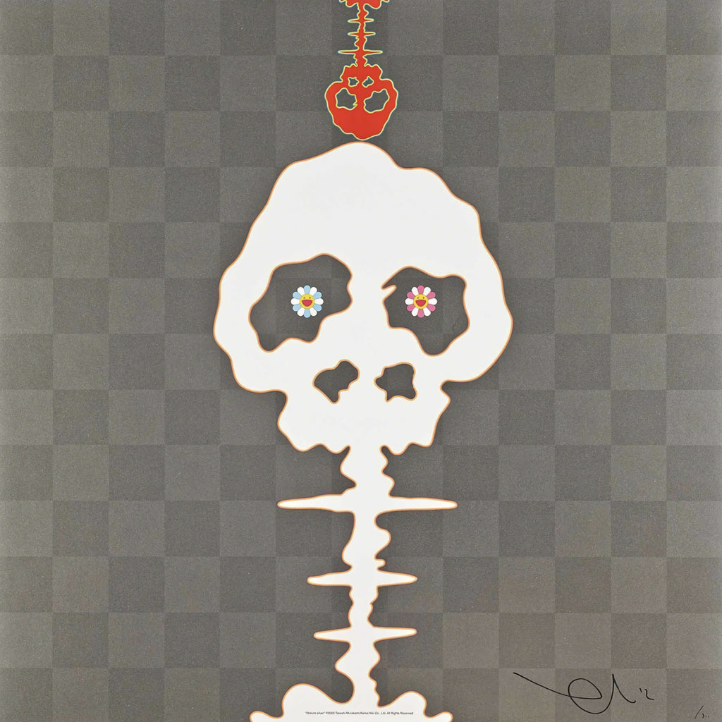 Takashi Murakami - Time Bokan (Silver), 2011 - Pinto Gallery
