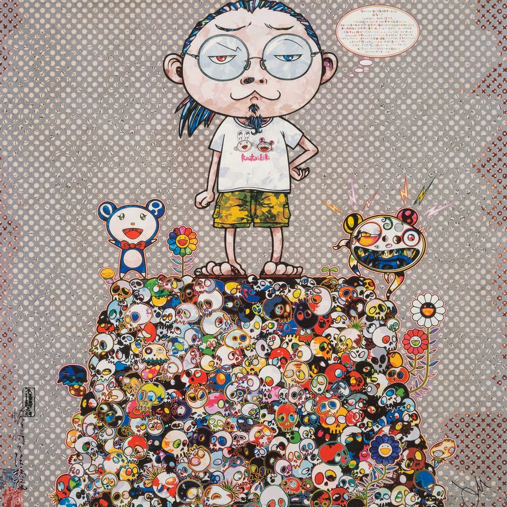 Takashi Murakami - With the Notion of Death, the Flowers Look Beautiful, 2013 - Pinto Gallery