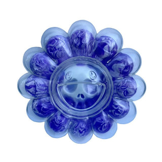 Takashi Murakami - X-Ray Flowers (Marbled Blue), 2023 - Pinto Gallery