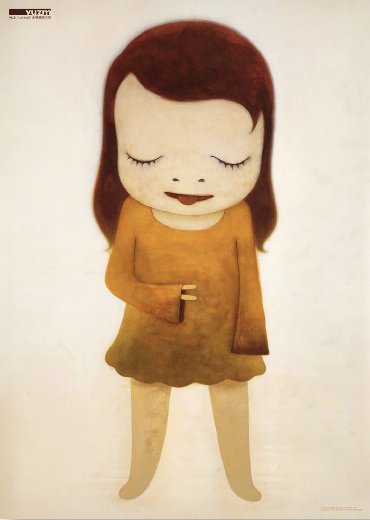 Yoshitomo Nara - Jolie the Little Thinker, 2022 - Pinto Gallery