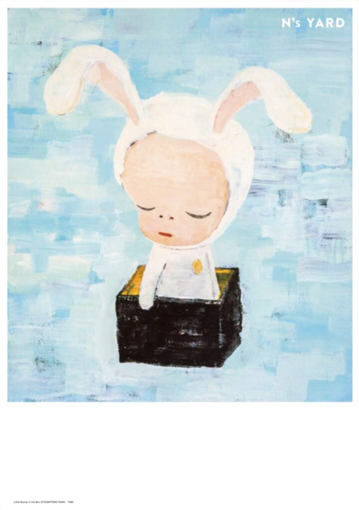 Yoshitomo Nara - Little Bunny in the Box, 2023 - Pinto Gallery