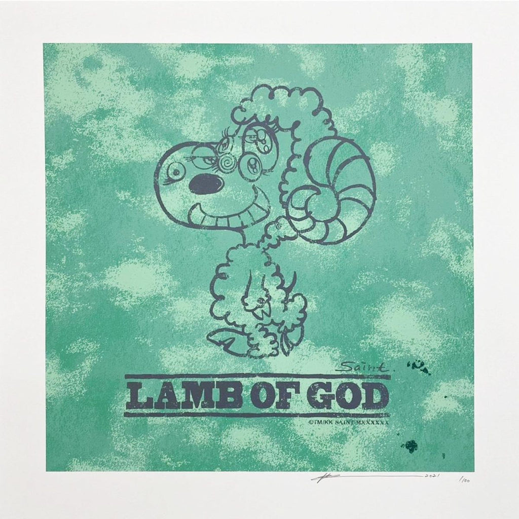 Yuta Hosokawa - LAMB OF GOD “GREEN”, 2021 - Pinto Gallery