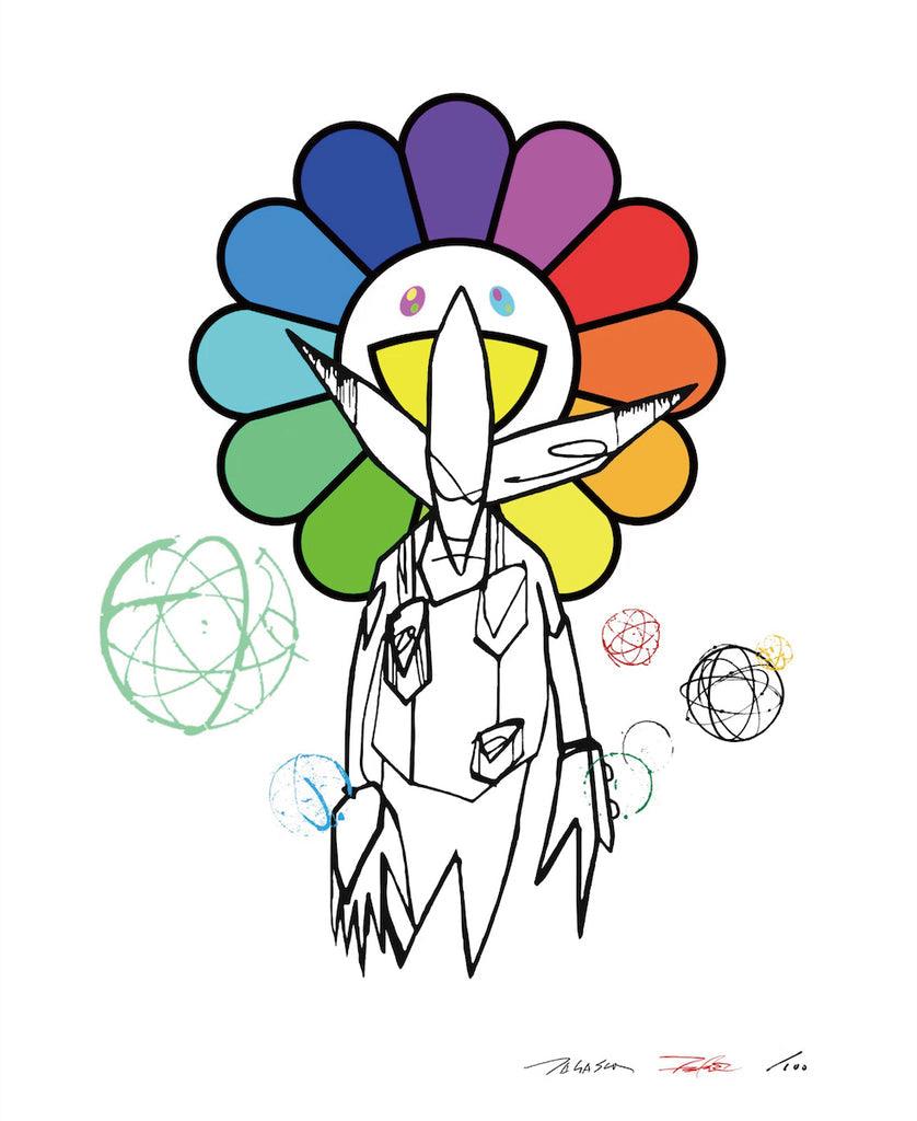 村上隆 × FUTURA2000 Tintermezzo TFWHT ED100 Takashi Murakami