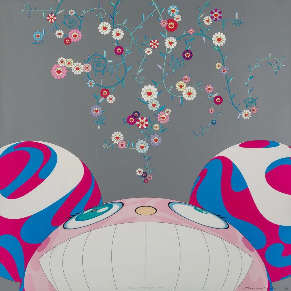 Takashi Murakami - DOB Flower, 2001 - Pinto Gallery