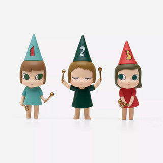 123 Drumming Girls (Set of 3), 2020-Yoshitomo Nara-Pinto Gallery