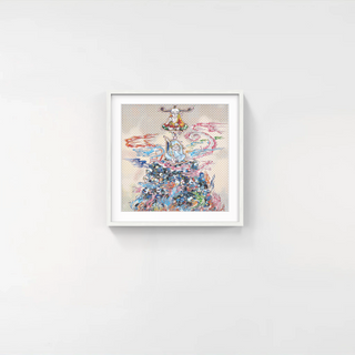 2 Arhats Meditating Amid the Hellfire of the Mound of the Dead, 2015-Takashi Murakami-Pinto Gallery