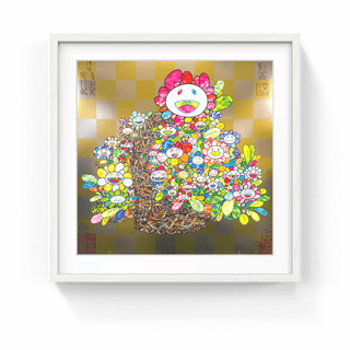 A Bouquet in a Basket, 2024-Takashi Murakami-Pinto Gallery