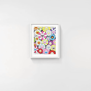 A Little Flower Painting: Pink, Purple, and Many Other Colors, 2018-Takashi Murakami-Pinto Gallery