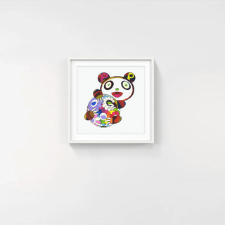 A Panda Cub Hugging a Ball of Flowers, 2020-Takashi Murakami-Pinto Gallery
