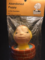 Abandoned Puppy in the fountain (Yellow), 2006
